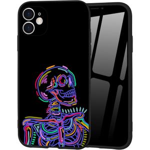 2 x Cool iPhone 11 Case for Boys Men,Cartoon Street Fashion Shockproof Protection TPU Camera Protection Designer Case for iPhone 11 Purple