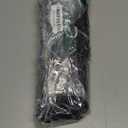 Dfito Chef Knife Sets with Roll Bag, 9 Pieces Professional Knife Set with Sharpener, High Carbon Stainless Steel Kitchen Chef Knife Set - Black Resin Handle, Dishwasher Safe, For Cooking, Chef Gifts