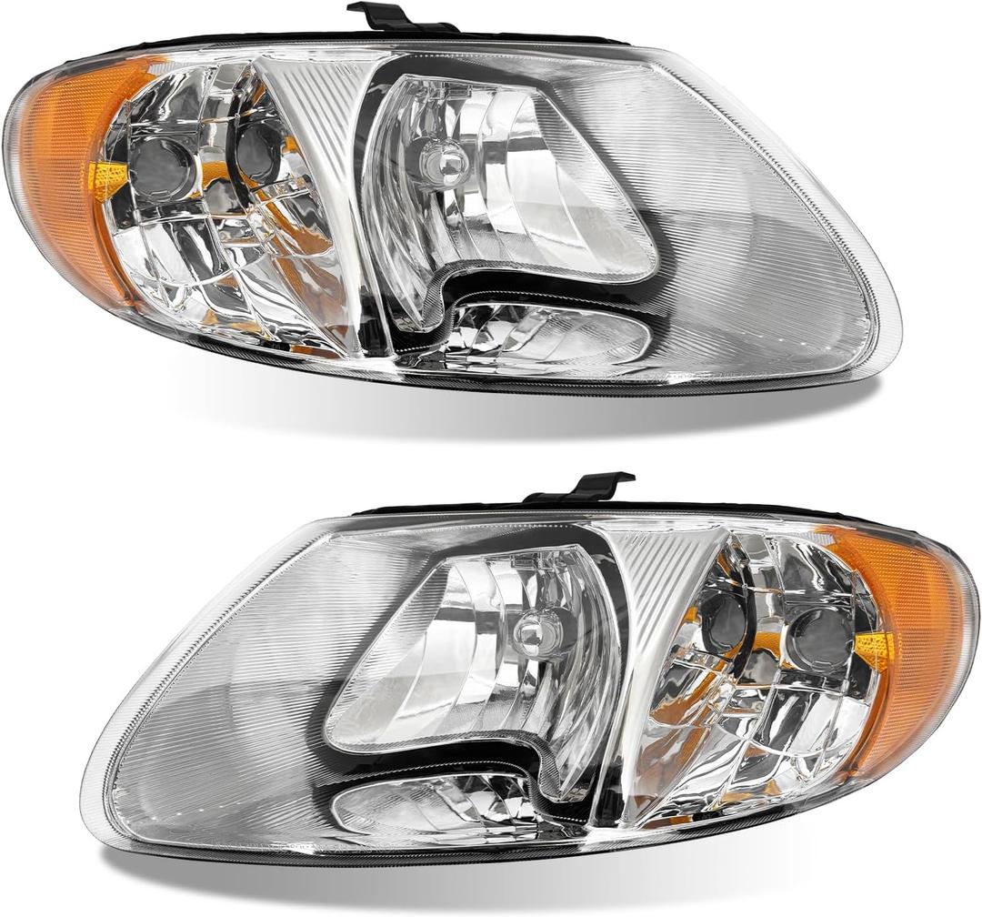 Headlight Compatible with Grand Caravan Town & Country 2001-2007