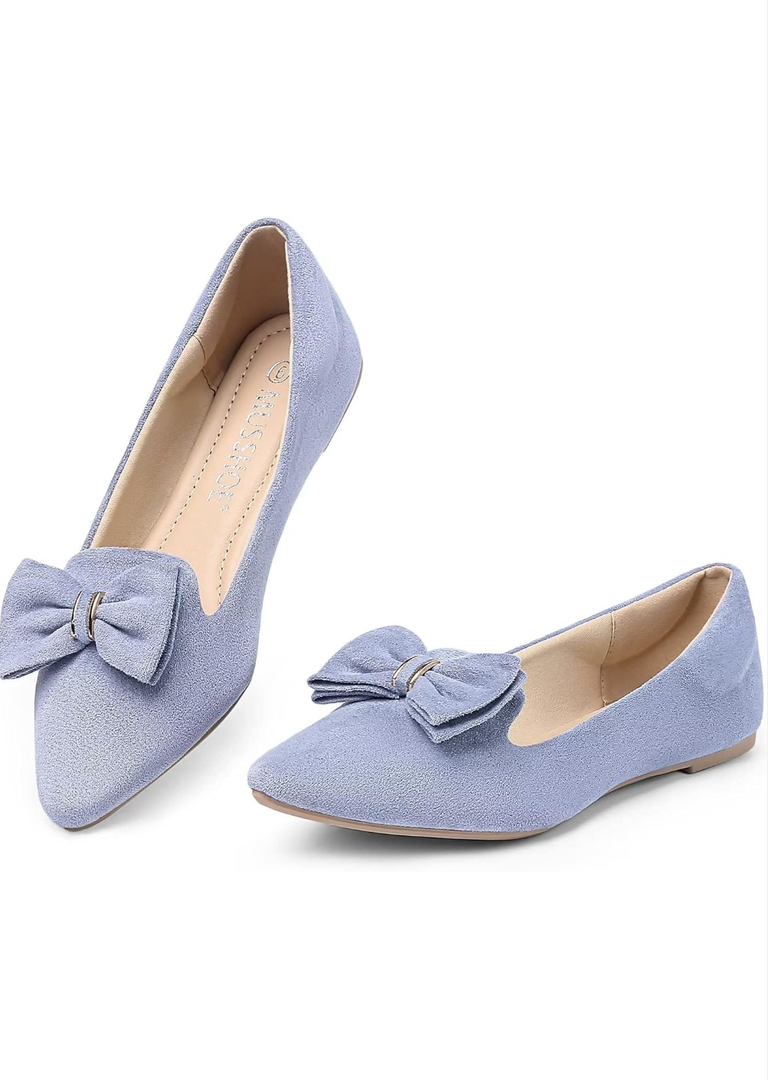 MUSSHOE Flat Shoes Women Comfortable Slip on Women's Flats Dress Shoes for Women 11