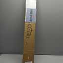 No Drill No Tools Cellular Shades Top Down Bottom Up Honeycomb Blinds Blackout Cordless Window Blinds Easy to Install Cellular Shade for Windows,Blackout-White, (34"W x 48"H)