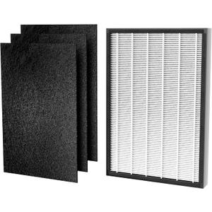 HEAPETS Original Pre-Filter and Filter for P339 Air Purifier, 3+1 Pack