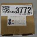 Black Bathtub Drain Tip Toe Tub Conversion Kit Assembly, Wellup Tub Drain Trim Kit with Two Hole Overflow Faceplate, Matte Black