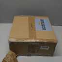 Modern Gold Chandeliers for Dining Room, Industrial Metal Chandelier, 6-Light Adjustable Pendant Light for Farmhouse, Kitchen, Living Room(No E12 Bulbs)