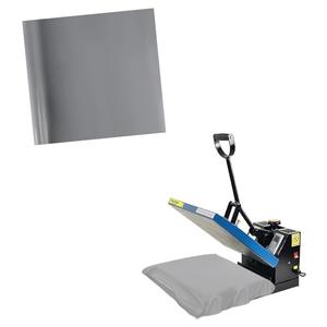 Silicone Heat Press Mat,18" x 22" x 1/32" Thick Cover Sheet,Foam Cover Pad and Double Sided Use Mat for Hat Press,Suitable for Sublimation,HTV Heat Transfer Vinyl,Dimensional Emblems and Patches