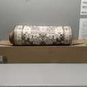 Color&Geometry Anti Fatigue Kitchen Mats for Floor 24x87, Vintage Decor, Easy Clean, Waterproof & Oil Proof, 0.4" Thick Cushioned, Non-Slip Kitchen Runner Rug for Sink, Laundry, Office, Brown