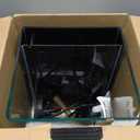 Marineland Portrait Glass LED Aquarium Kit, 5 Gallons, Hidden Filtration,Black