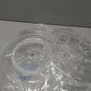 V-HANVER 360 Rotating Makeup Organizer Perfume Organizer Clear Cosmetic Storage Display Case Large Capacity Acrylic Beauty Holder Adjustable Partition Height for Bedroom Dresser or Bathroom Vanity