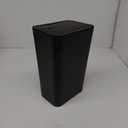 TIPGO Bathroom Trash Can with Lid, 10 Liter/ 2.6 Gallon Slim Garbage Can, Small Trash Bin Waste Basket with Pop-Up Lid for Kitchen, Bedroom, Living Room, Office (Black)