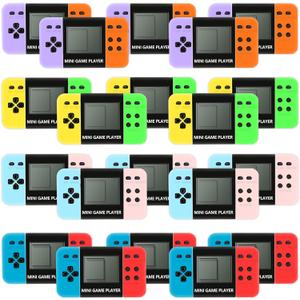 DOEA 20 Pack Video Game Keychain Party Favors,Arcade Video Game Keychain,Classroom Prizes, Carnival Prizes,Treasure Box Toys Goodies Bags Stuffer