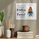 Mother Gifts for Mom Picture Frame from Daughter Son, Always My Mother Forever My Friend, 4x6 Inch Photo