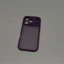 Eastinbox for iPhone 17 Pro Max Case [Full Camera Protection] [Military Grade Shockproof], Anti-Slip Protective Phone Cover, Slim Translucent i Phone17 Pro Max Phone Case 6.9", Frosted Purple