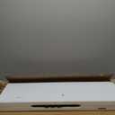 LIFETIME Portable Folding Bench, 6Foot FoldinHalf, UVResistant Seat, PowderCoated Steel Frame, Lightweight, StainResistant, NonMarring Foot Caps, Indoor/Outdoor Portable Seating (White Granite)