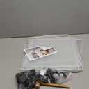 kathson Plastic Small Pet Playpen,Portable Bunny Pen,13.8" X 13.8" Rabbit Cage DIY Metal Enclosure Yard Outdoor & Indoor Fence for Cat Guinea Pig Hedgehogs Kitten Rat(12 Panels)