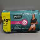 Depend Fresh Protection Adult Diapers, Incontinence & Postpartum Bladder Leak Underwear for Women, Disposable, Maximum, Small, Blush, 32 Count
