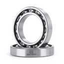 XIKE 2 Pcs 6906-C3 Deep Groove Bearing 30x47x9mm, Chrome Steel Open C3 Clearance Bearing for Industrial Wheels, Pump and Gear Equipment.