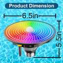 LED Pool Light Bulb for Inground Pool, 70W Colorlogic Above Ground Led Pool Lights with Remote, Dimmable Swimming Pool Lights, E26 Base Wireless Inground Pool Light