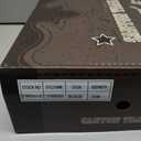 Canyon Trails Men's Cowboy Boots - Square Toe Western Boots with Embroidery, Pull-On Fit, Durable Rubber Sole Mens Shoes (10, Black)