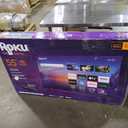 Roku Smart TV 2025 – 55-Inch Select Series, 4K HDR TV – Roku TV with Enhanced Voice Remote – Flat Screen LED Television with Wi-Fi for Streaming Live Local News, Sports, Family Entertainment