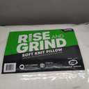 Rise & Grind Cooling Bed Pillows – Queen Size – Hybrid Memory Foam & Down Alternative Fill, Cooling Technology, Removable Washable Cover – Ideal for Back & Side Sleepers