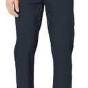Amazon Essentials Men's Pants, Relaxed-Fit, 5-Pockets, Stretch Twill, Navy, 33W x 34L