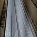 AIKVSXER 6 Pack 1x4 LED Flat Panel Light Surface Mount LED Ceiling Light, 5500LM 50W TRIAC 10-100% Dimmable, 3000/4000/5000k AC120V Kitchen Lights Ceiling Flush Mount for Garage/Basement Black