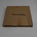 Squirrel Baffle,Pole Mount Squirrel Guard Stopper for Outdoors Bird Feeder Pole,Used for Bird Feeding Poles,(Black 19inch-1Pack)