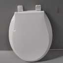 KOHLER 4639-RL-0 Cachet ReadyLatch Round Toilet Seat Soft Close, White