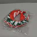 3 Pcs Christmas Headbands for Women Candy Knotted Striped Headband Rabbit Ear Hairband for Women and Girl Hair Accessories (Red,Green,White) (1 Count (Pack of 3))