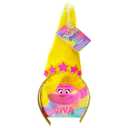 2 x LUV HER Kids' Trolls World Tour Headband with Wig for Girls - Costume Accessories - Ages 3+ (Yellow)
