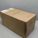 Darkaway Outdoor Pendant Light Fixture Lantern, Large 20inch Hanging Porch Light with Glass Aluminum Outdoor Pendant Lights for Porch, Patio, Entryway (Large, White)