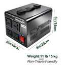 Yinleader Heavy Duty 2000W PRO 110V to 220V Voltage Converter Step Up/Down Power Transformer 110-120V/220-240V for 220/230/240V Global Appliances use in US