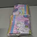 2 x Unicorn Birthday Party Decorations for Girl - Purple Pink Theme Balloon Set, Rainbow Balloons With Heart and Star for Baby Shower Kids Supplies (Multi)