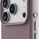 TineeOwl Case for iPhone 17 Pro  MagSafe Compatible, Aluminum Buttons, Camera Control & Rounded Action Button, Slim Textured TPU, Minimalist  DuneX Series (Dusty Lilac)