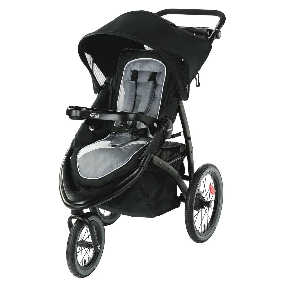 Graco FastAction Jogger LX Stroller - Drive, Convenient One-Hand Fold, ICS Compatible, Ideal for Parents on the Go