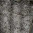 UERMEI 7x10 Area Rug Living Room Rugs - Washable Neutral Modern Abstract Soft Thin Large Rug Indoor Floor No Slip Rug Carpet for Bedroom Under Dining Table Home Office Decor - Brown Grey