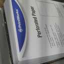 PrintWorks Professional 3 Part Perforated Paper 8.5” x 11” - Perfect For W-2, 1099, & Statement Use - Made in the USA - 2500 Sheets - 24 lb - Printer Compatible - White (04122C)