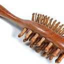 Scalp Massager Hair Growth Brush,Head Massager Scalp Stress Relax Dandruff Comb,Wooden Scalp Exfoliator Head Scratcher,Unisex (Sandalwood)
