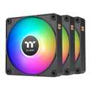 Thermaltake CT120 EX ARGB Sync PC Cooling Fan (3-Fan Pack), Magnetic Connection, 5V Motherboard Sync, 16.8 Million Colors 9 Addressable LEDs, 120 mm Case/Radiator Fan, CL-F181-PL12SW-A