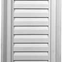 Ekena Millwork 12"W x 24"H x 1 1/4"P, Vertical Gable Vent Louver, Non-Functional
