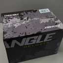 TRIANGLE Modular Motorcycle Helmets for Men Flip Up Full Face Helmet Dual Visor with Internal Sunshield DOT Approved (Large, Matte Black)