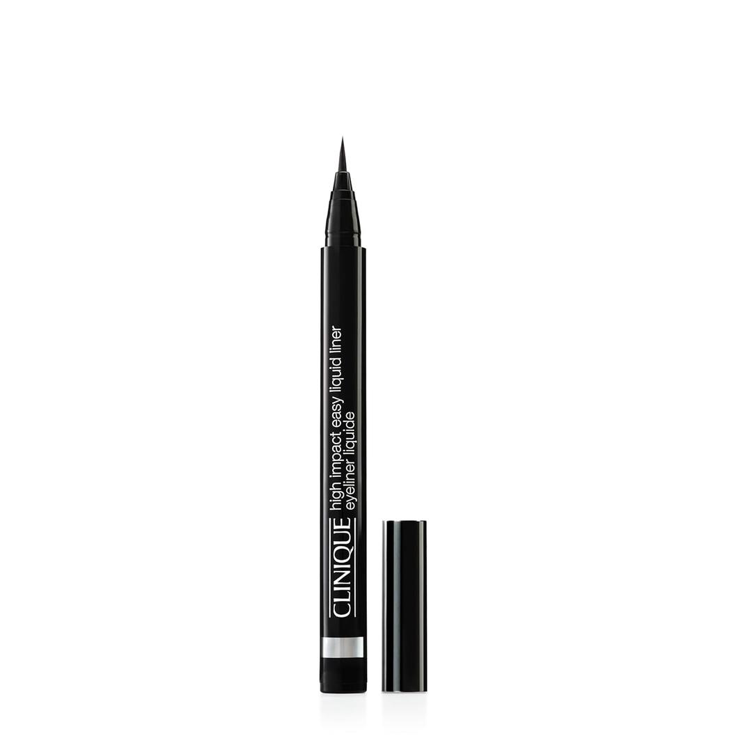 Clinique High Impact Easy Liquid Eyeliner | Waterproof, Long Lasting, Smudge Resistant + Safe For Sensitive Eyes (AB Black)