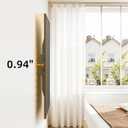 43 50 55 inch Fixed Low Profile TV Wall Mount for 24-65 inch LED/LCD & Flat/Curved TVs, Universal Wall Mount Bracket with Safe Lock, Max VESA 400x400mm, up to 99Lbs & 16 '' Stud