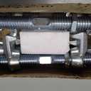 4 Pack Shipping Container Bridge Fitting Clamp/ 280 mm Galvanized Screw Clamp by Container Nut/Rail Shipping Container Accessories Wheels Kit/to Connect Shipping Containers Together…
