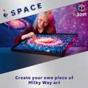 LEGO Art The Milky Way Galaxy Building Set - Space Decor DIY Kits for Adults for Bedroom Wall, Ages 18+ - Gift Ideas for Space Lovers, Men & Women - Includes Frame for Display - 31212, Taille unique