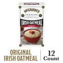 McCann's Instant Irish Oatmeal, Regular, 12 Packets (EXP 10/07/27)