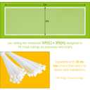 Banister Guard for Baby - 15ft x 3ft, Child Safety Net, Rail Balcony Banister Stair Mesh for Kids, Toys, Pets - White