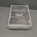 Extra Long 120 Inch High Ceiling Curtains - 2 Panels Set Semi Sheer Pinch Pleated Drapes for Living Room with Hooks Rings Back Tab Bohemian Beige