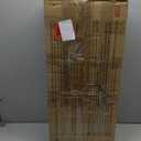 60 Inch Aluminum Blade Ceiling Fan with Light,Industrial Smart Fan Works with Alexa,Indoor Outdoor Metal Black Ceiling Fans for Patio Living Room or Bedroom with 6 Speed Reversible DC Motor,3CCTS