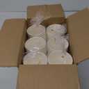 Dispoable Coffee Cups 16 oz 90 Pack, Heavy Duty Paper Coffee Cups 16 oz Insulated Hot Paper Cup for Hot Chocolate, Tea, Office, Wedding, White